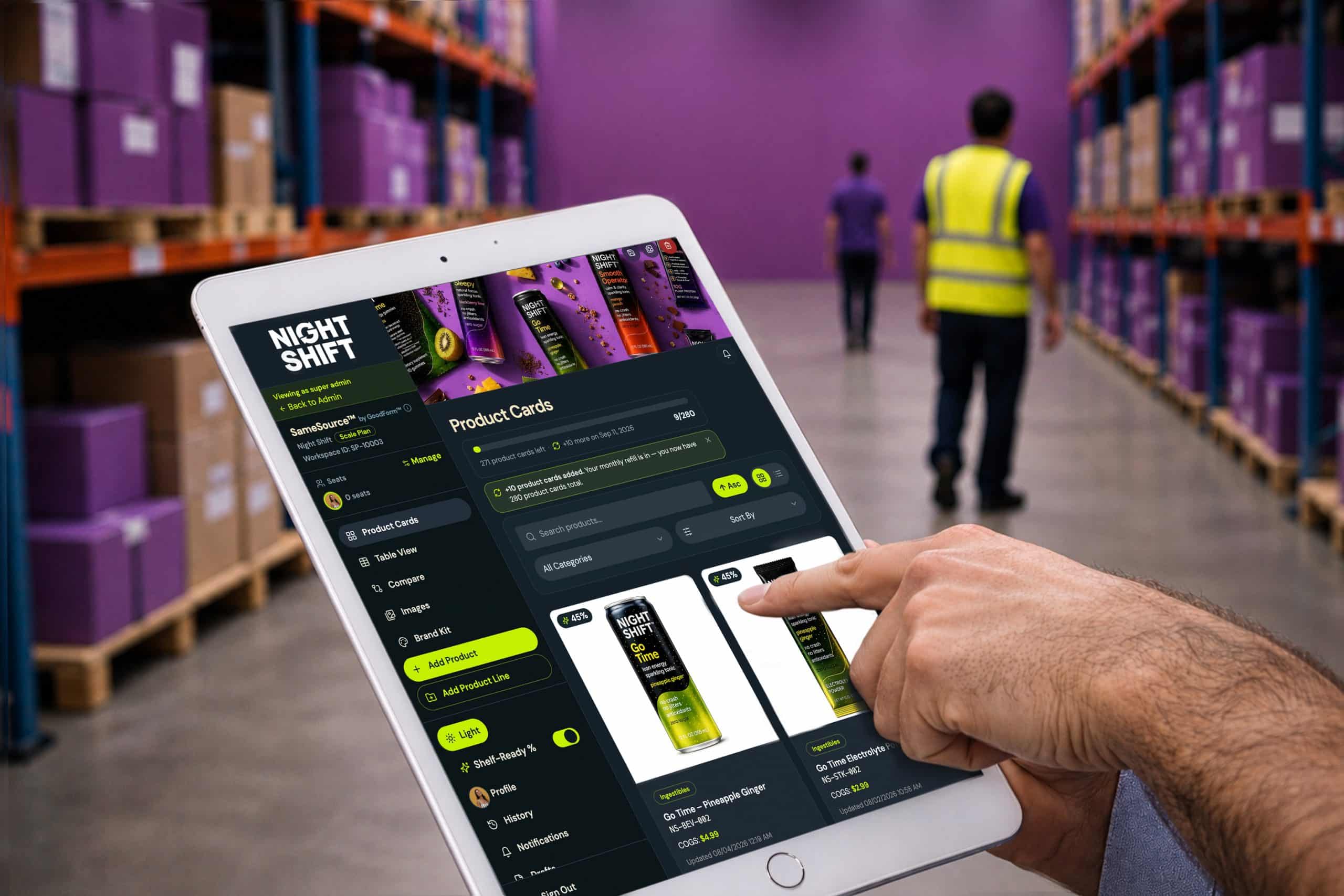 2 structure warehouse tablet purple2